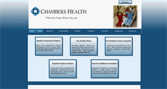 Desktop Screenshot of chambershealth.org